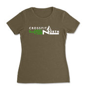 Womens 2X-Large MILITARY_GREEN T-Shirt