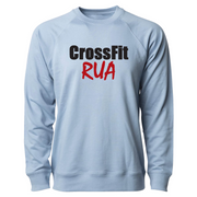 Mens 2X-Large MISTY_BLUE CrewNeck