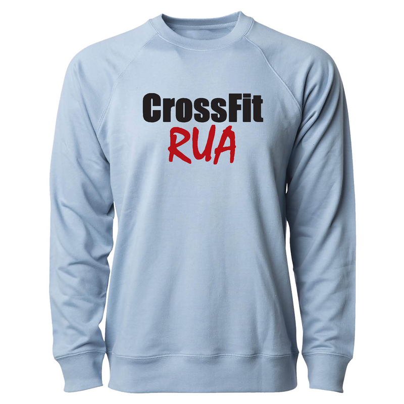 Mens 2X-Large MISTY_BLUE CrewNeck