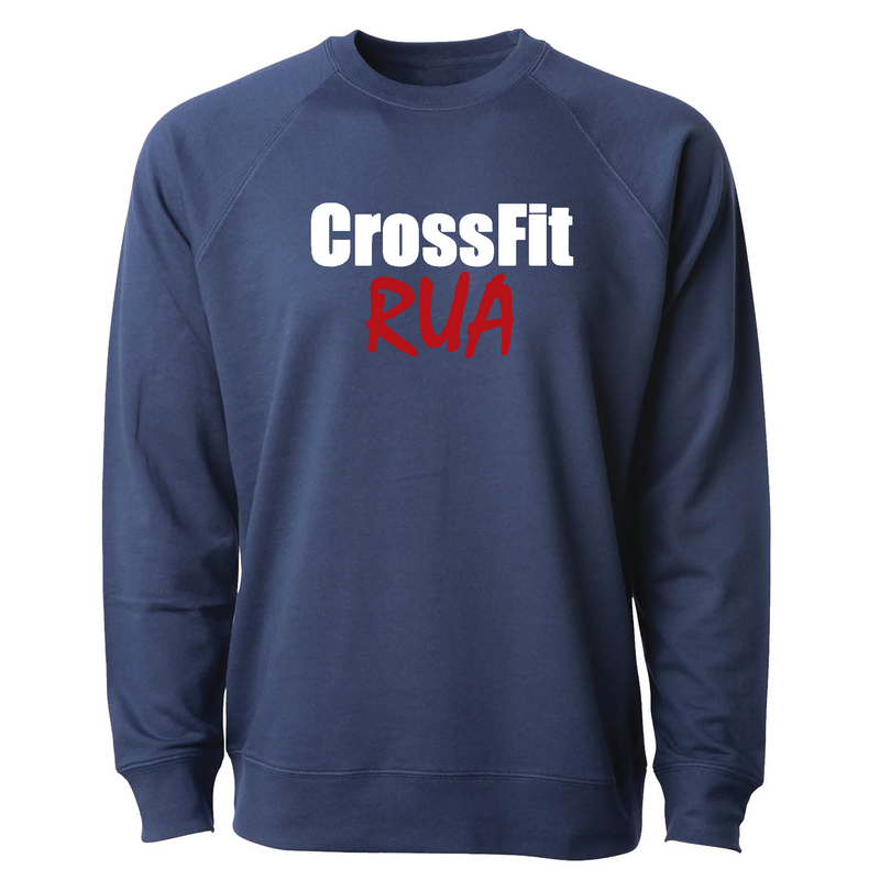 Mens 2X-Large INDIGO CrewNeck