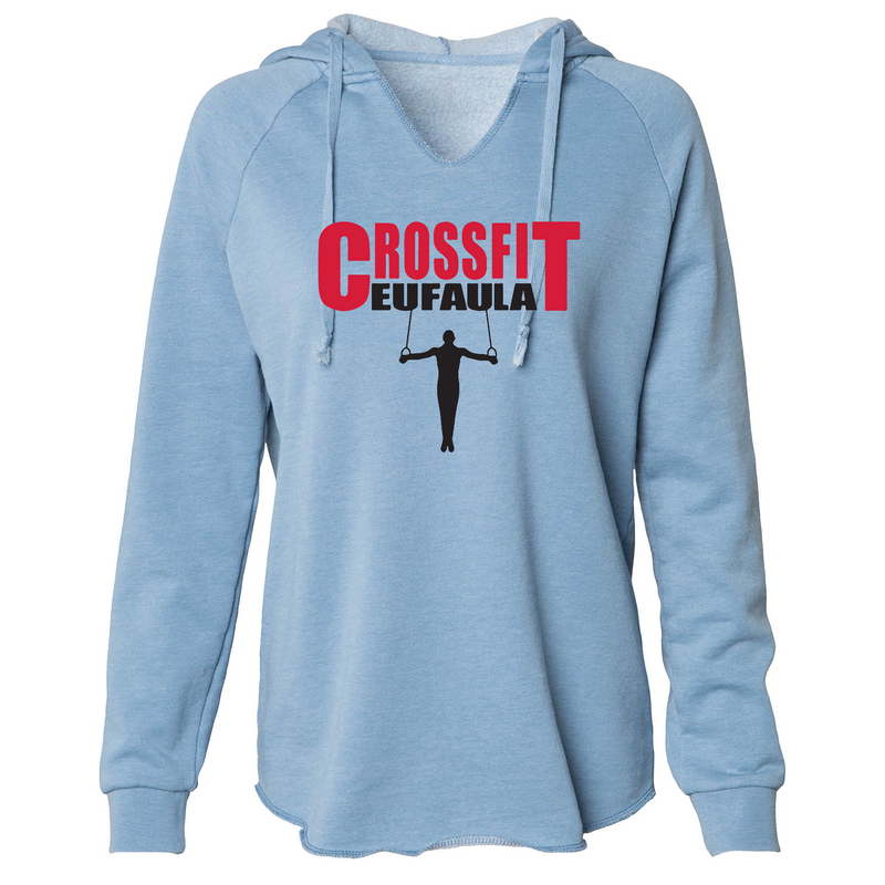Womens 2X-Large MISTY_BLUE Hoodie