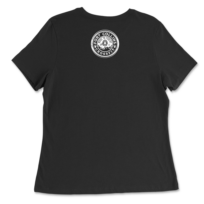Fort Collins CrossFit Horse Tooth Womens - Relaxed Jersey T-Shirt