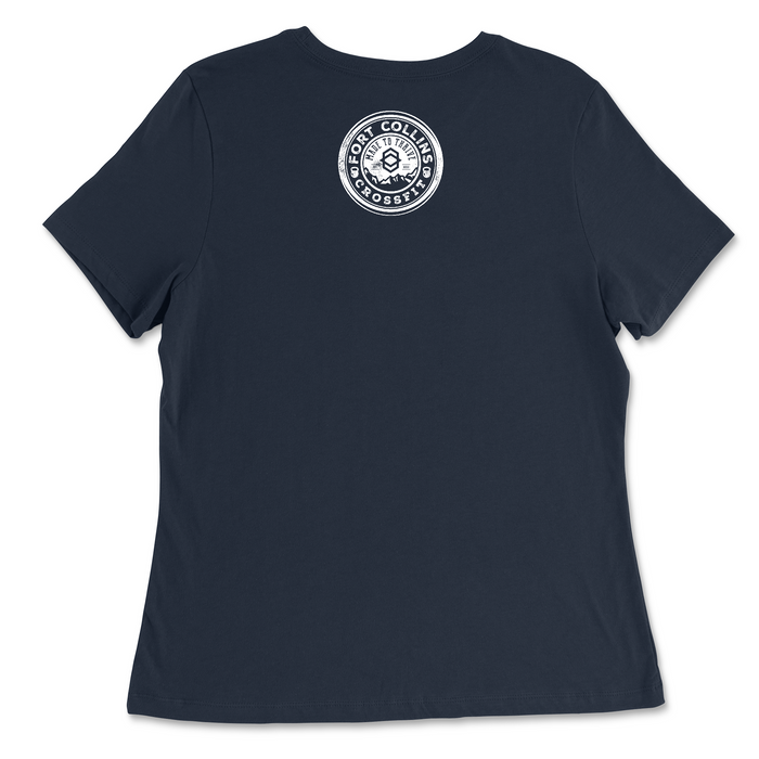 Fort Collins CrossFit Horse Tooth Womens - Relaxed Jersey T-Shirt