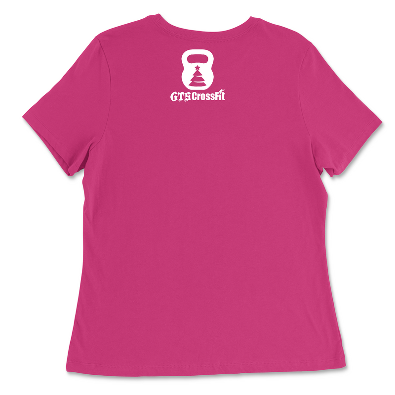 GTS CrossFit Christmas Womens - Relaxed Jersey T-Shirt