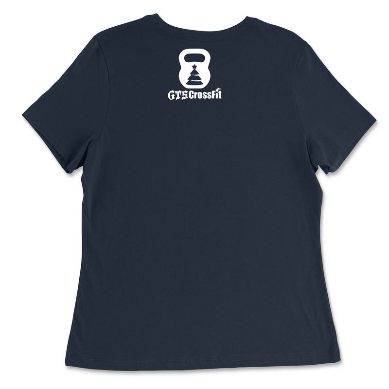 GTS CrossFit Christmas Womens - Relaxed Jersey T-Shirt