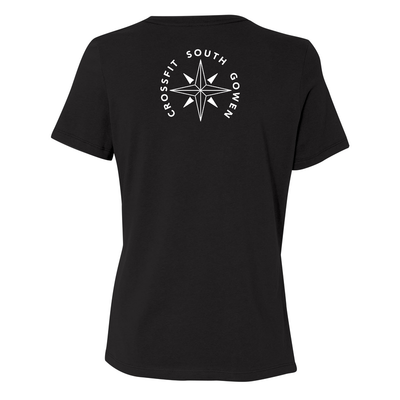 CrossFit South Gowen Compass Womens - Relaxed Jersey T-Shirt