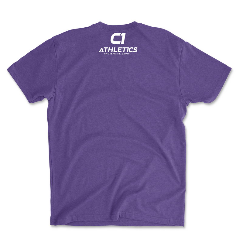 CrossFit St. Croix Barbell (White) Mens - T-Shirt