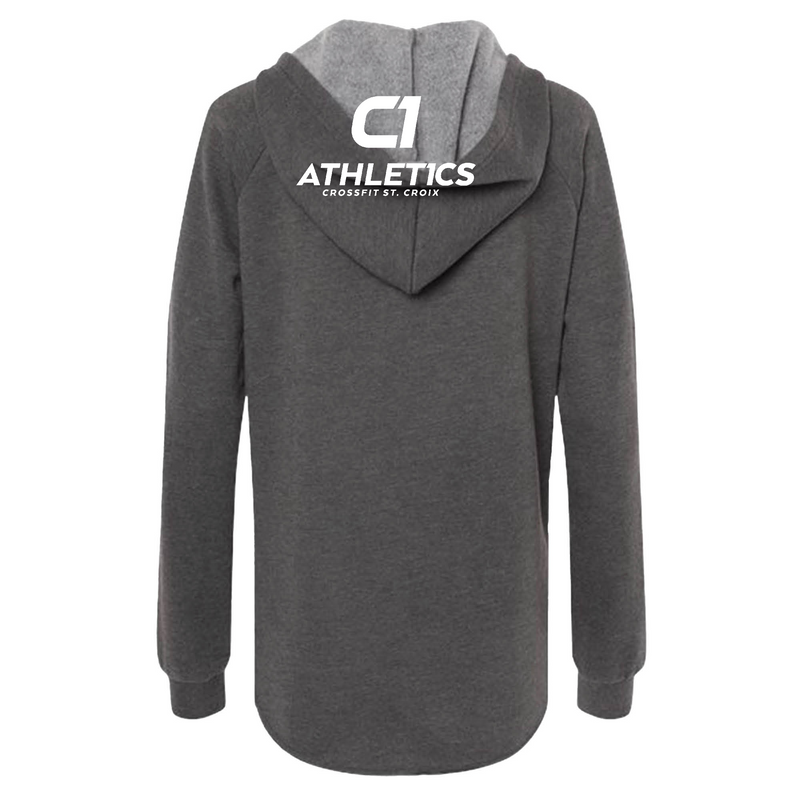 CrossFit St. Croix Barbell (White) Womens - Hoodie