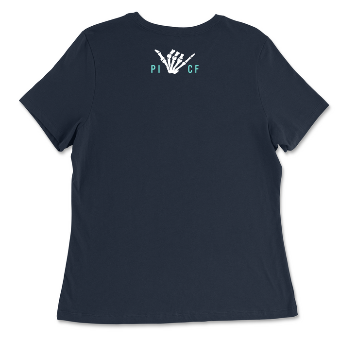 Padre Island CrossFit Blue Womens - Relaxed Jersey T-Shirt