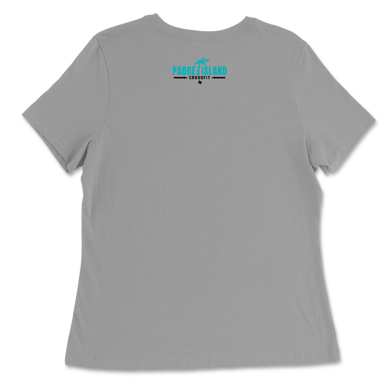Padre Island CrossFit Mermaid Womens - Relaxed Jersey T-Shirt