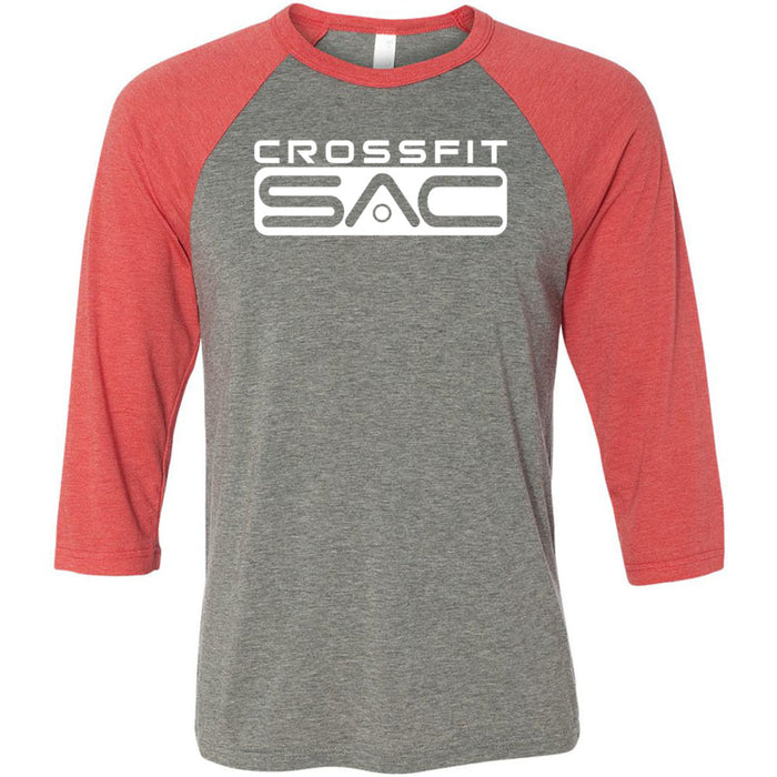 CrossFit SAC - 100 - One Color - Men's Baseball T-Shirt