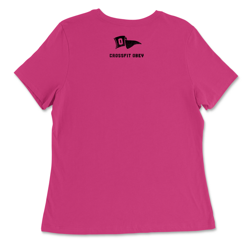 CrossFit Obey Bold Womens - Relaxed Jersey T-Shirt