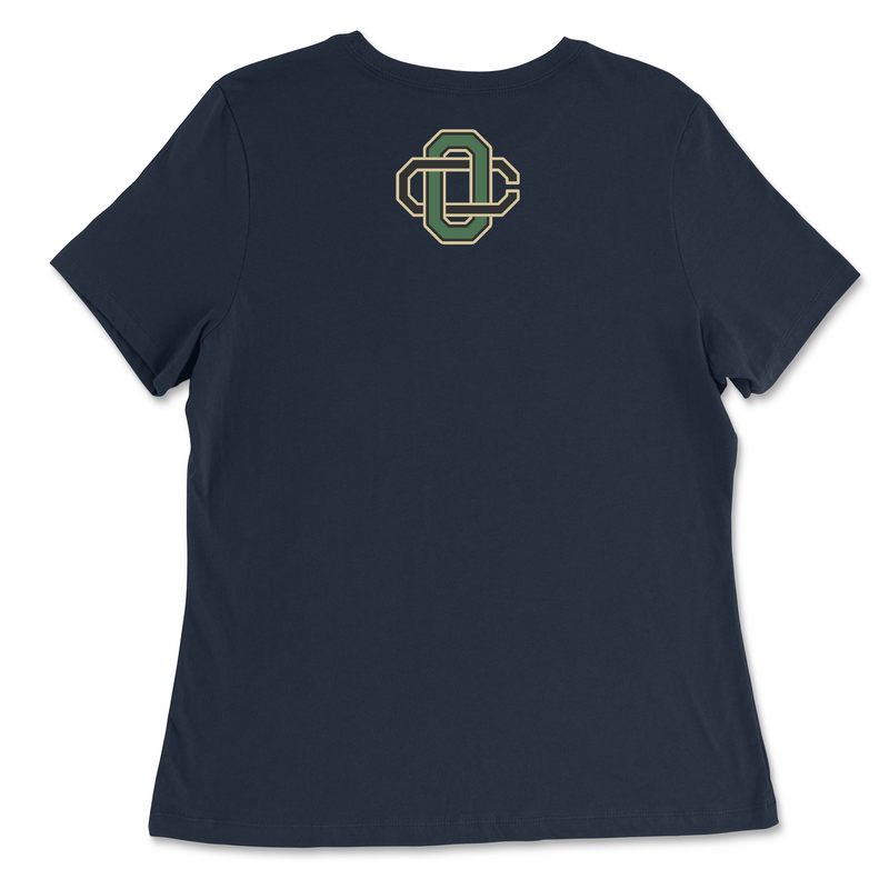 CrossFit Obey Green and Gold Womens - Relaxed Jersey T-Shirt