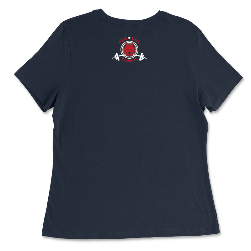 Red Dog CrossFit Red Dog Strong Womens - Relaxed Jersey T-Shirt