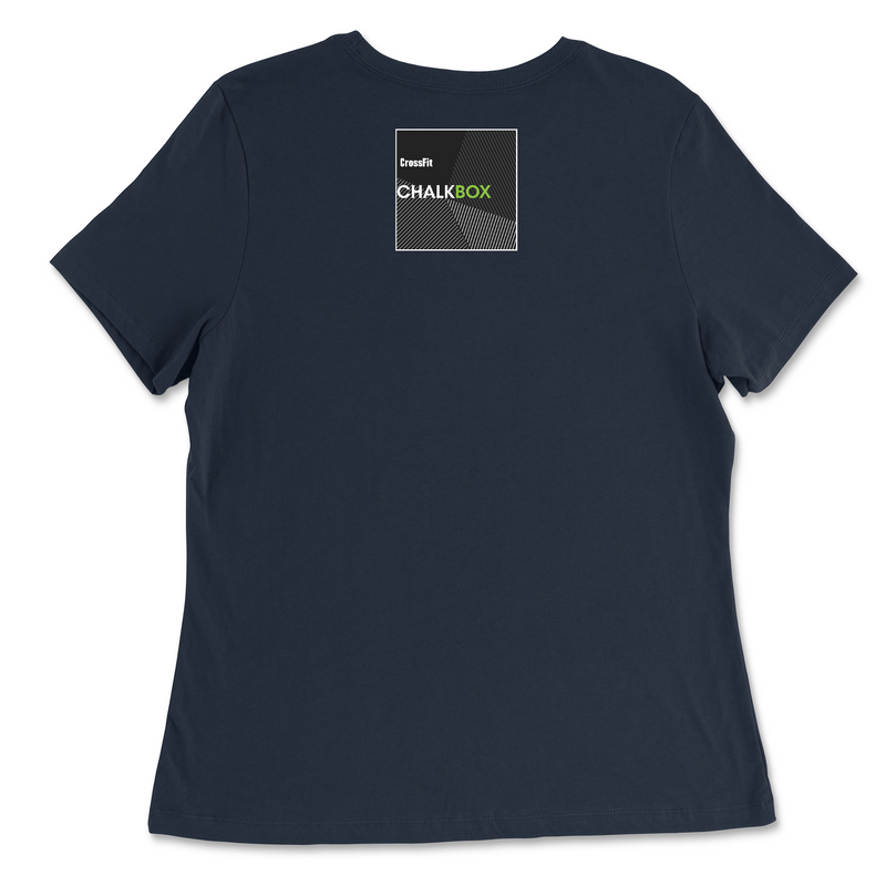 CrossFit Chalkbox Built By Chalkbox Womens - Relaxed Jersey T-Shirt