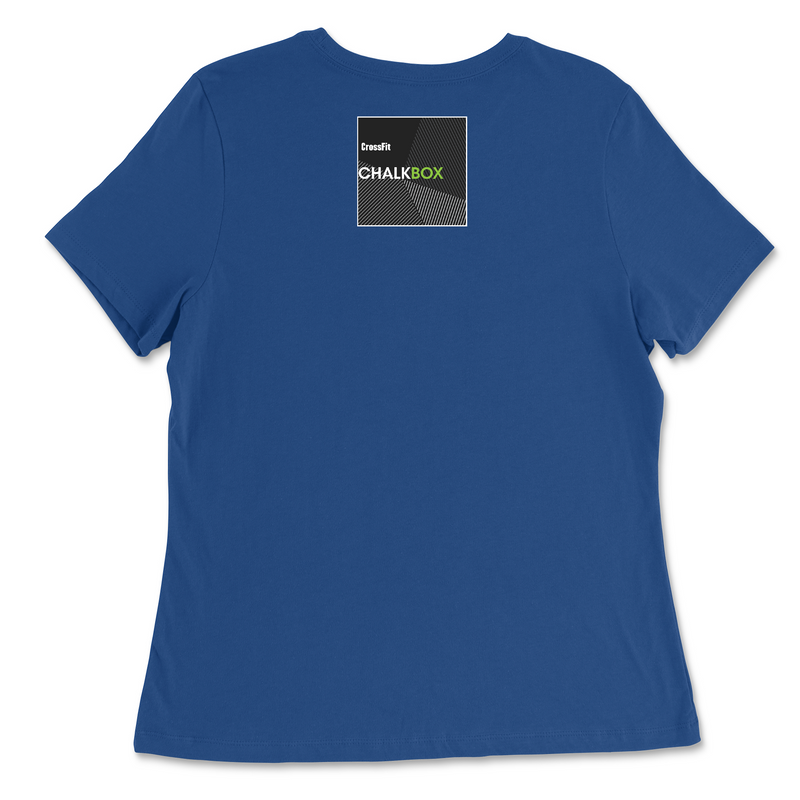 CrossFit Chalkbox Built By Chalkbox Womens - Relaxed Jersey T-Shirt