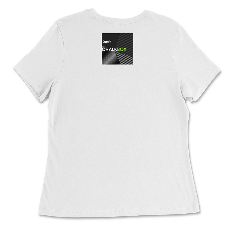 CrossFit Chalkbox Built By Chalkbox Womens - Relaxed Jersey T-Shirt