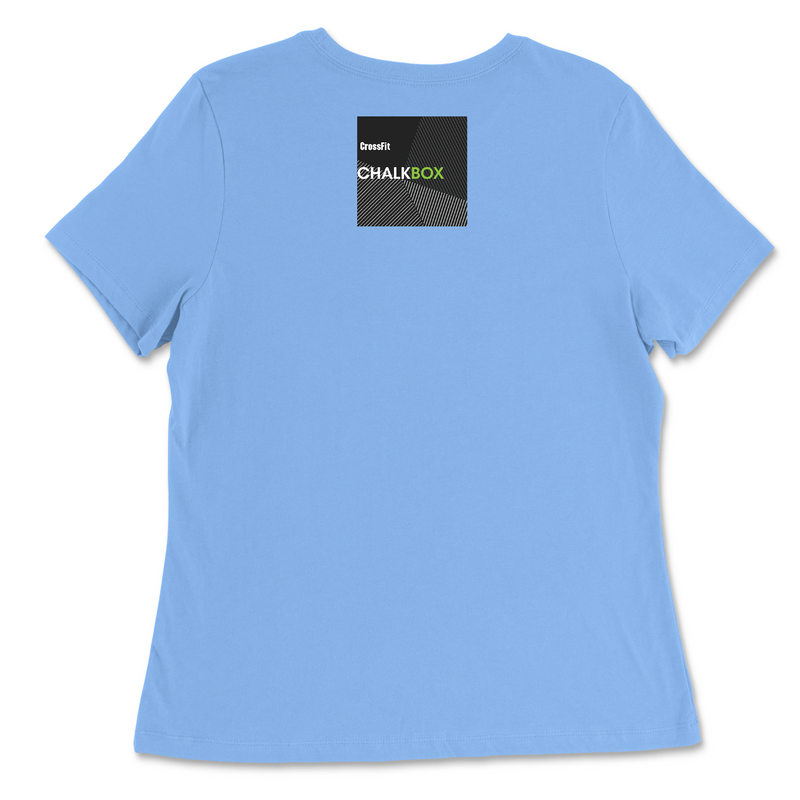 CrossFit Chalkbox Built By Chalkbox Womens - Relaxed Jersey T-Shirt