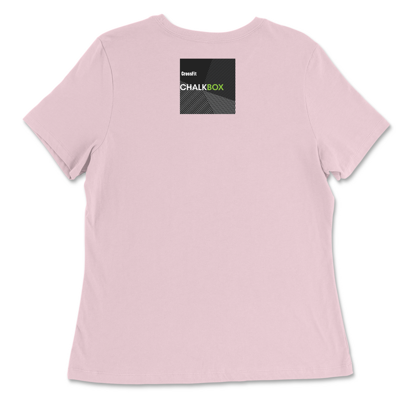 CrossFit Chalkbox Built By Chalkbox Womens - Relaxed Jersey T-Shirt
