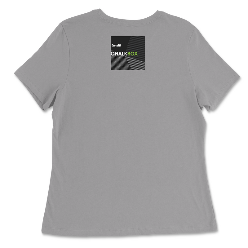 CrossFit Chalkbox Built By Chalkbox Womens - Relaxed Jersey T-Shirt