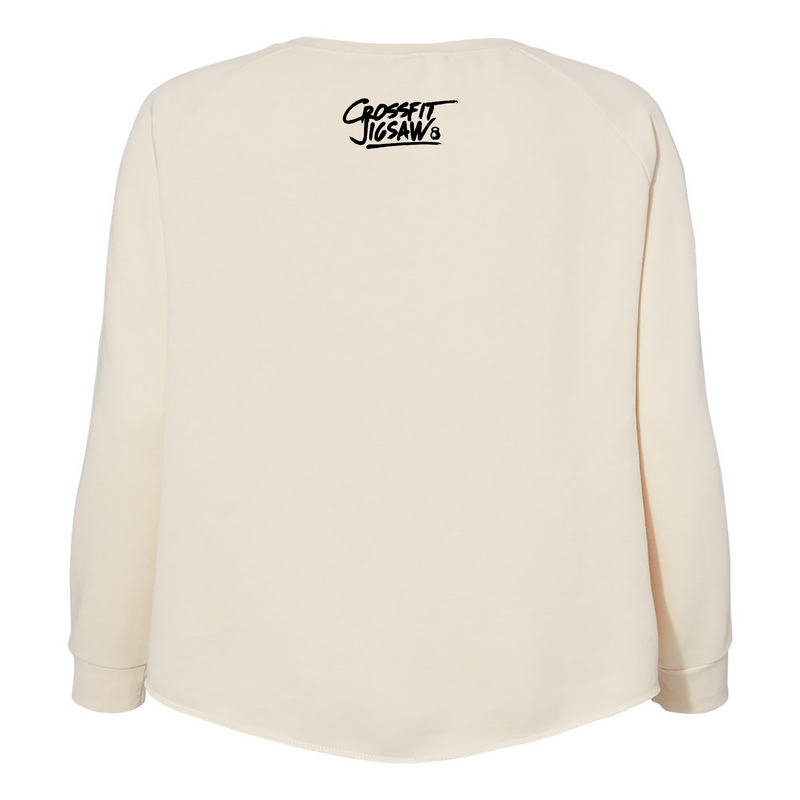 CrossFit Jigsaw Flag Womens - CrewNeck
