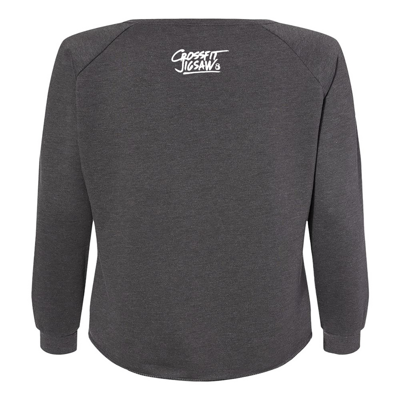 CrossFit Jigsaw Flag Womens - CrewNeck