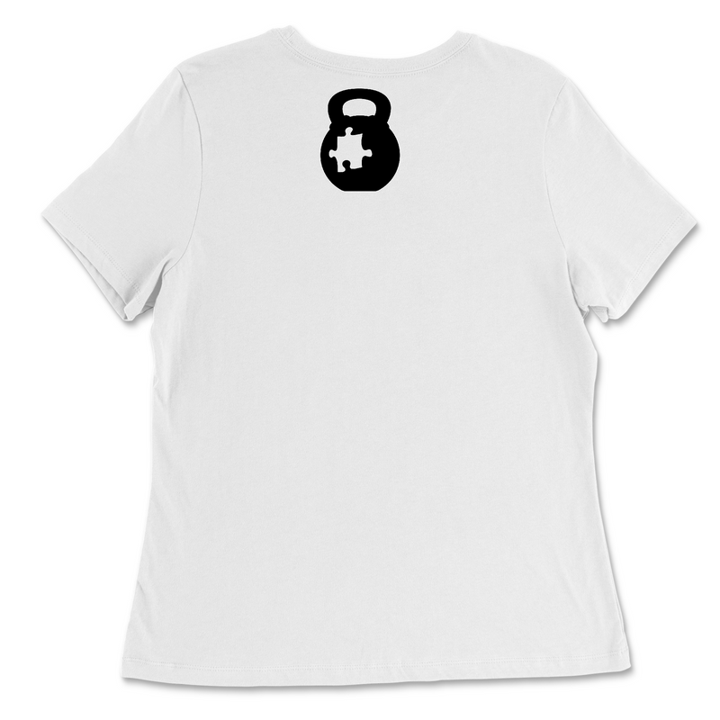 CrossFit Jigsaw Horizontal Womens - Relaxed Jersey T-Shirt