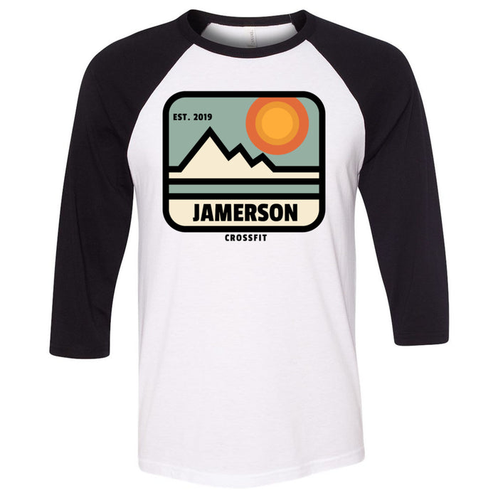 Jamerson CrossFit - 100 - Wilderness 12 - Men's Baseball T-Shirt