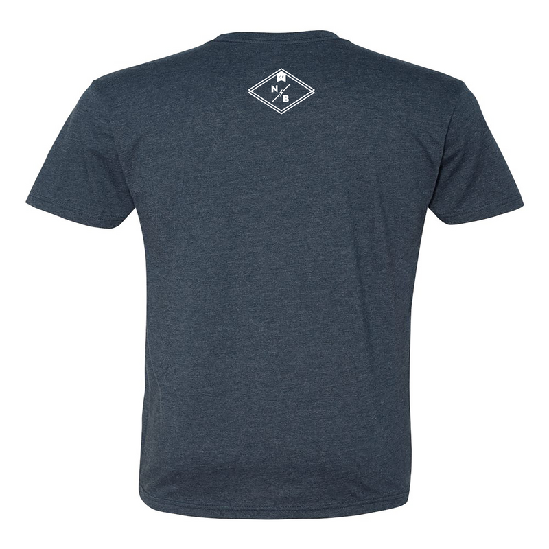 CrossFit Never Broken White Mens - T-Shirt