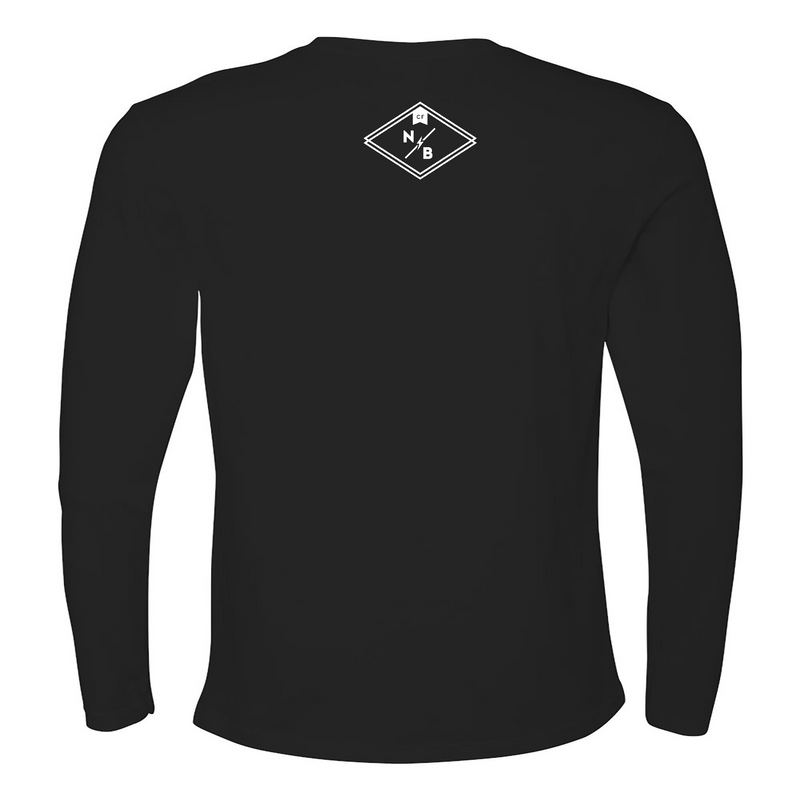 CrossFit Never Broken White Mens - Long Sleeve