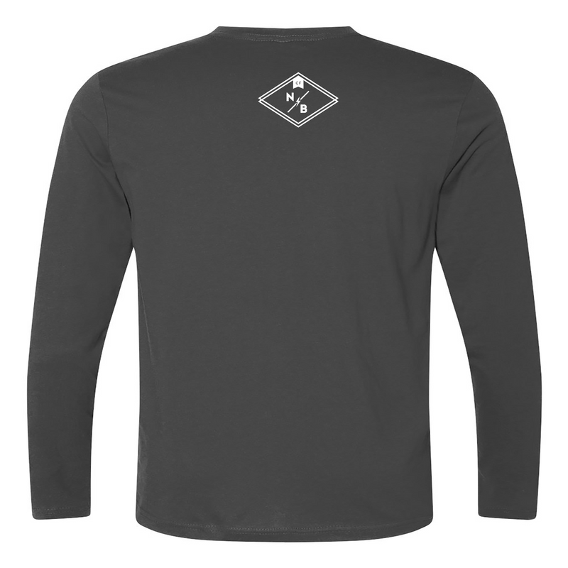 CrossFit Never Broken White Mens - Long Sleeve