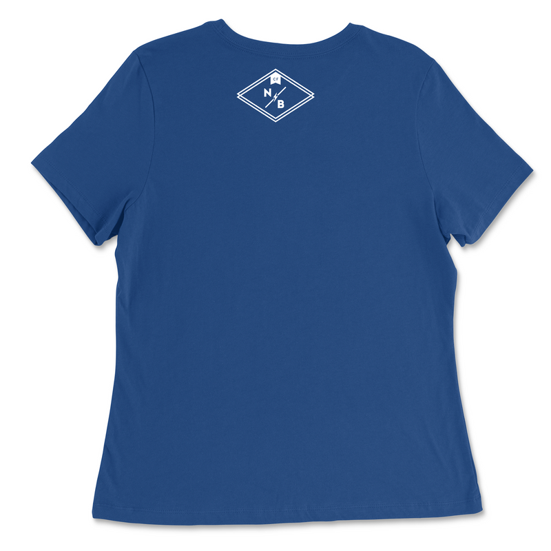 CrossFit Never Broken White Womens - Relaxed Jersey T-Shirt