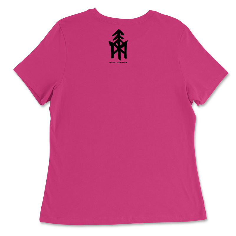 CrossFit Iron Legion Stacked Womens - Relaxed Jersey T-Shirt