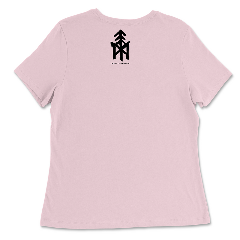 CrossFit Iron Legion Stacked Womens - Relaxed Jersey T-Shirt