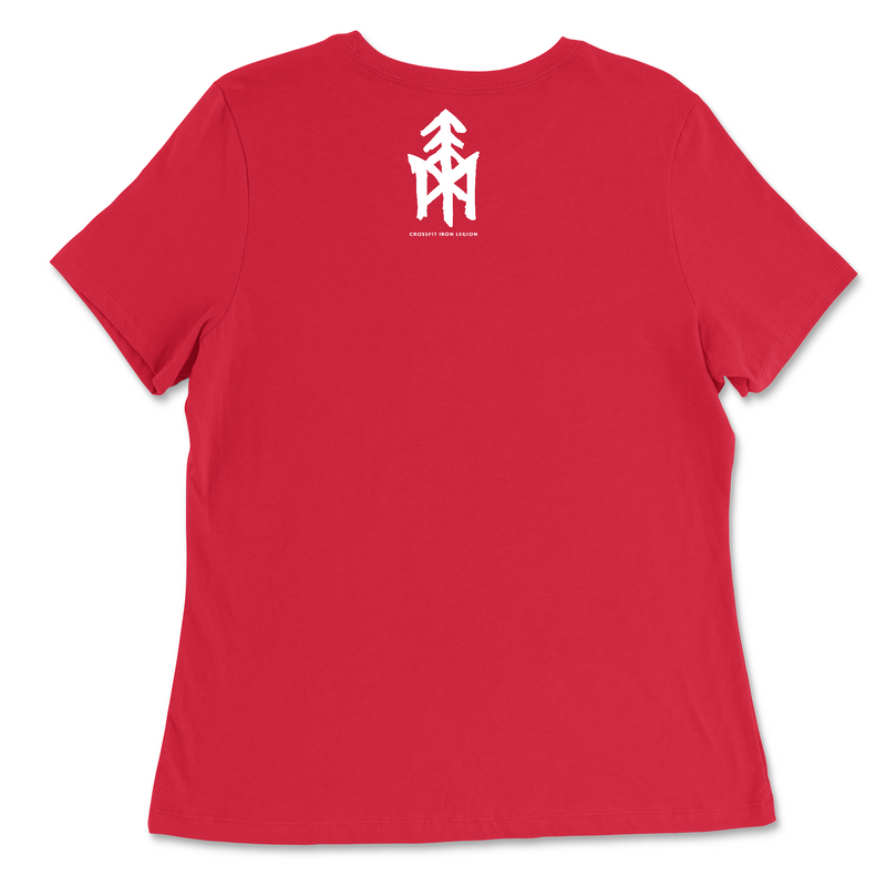 CrossFit Iron Legion Stacked Womens - Relaxed Jersey T-Shirt