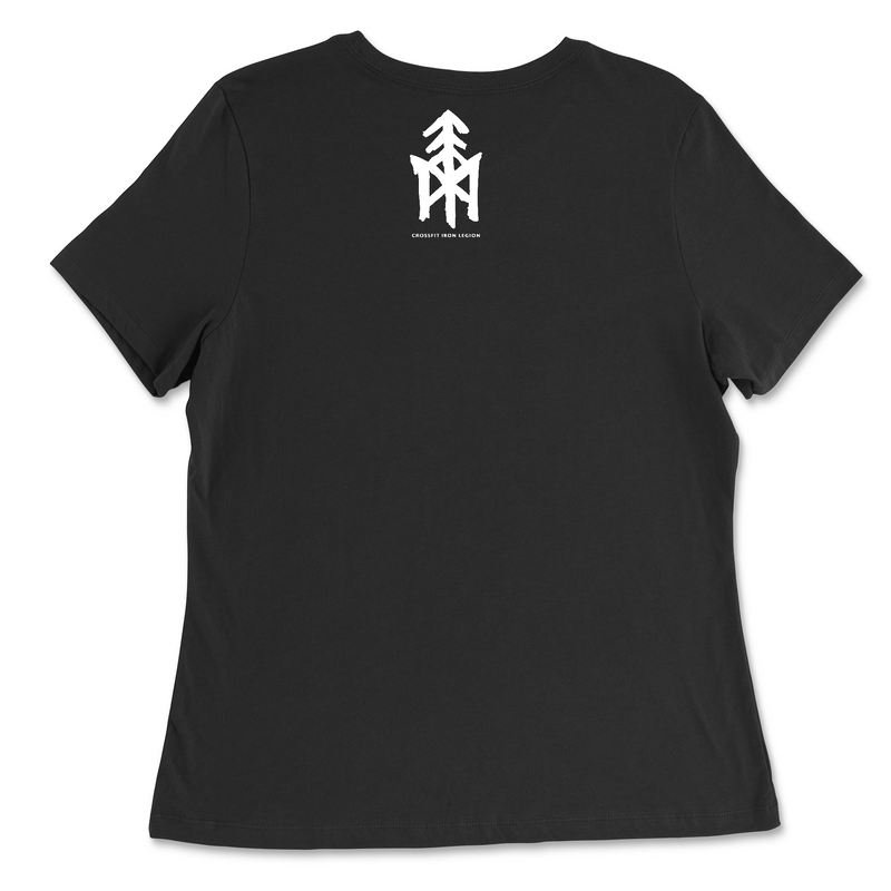 CrossFit Iron Legion Stacked Womens - Relaxed Jersey T-Shirt