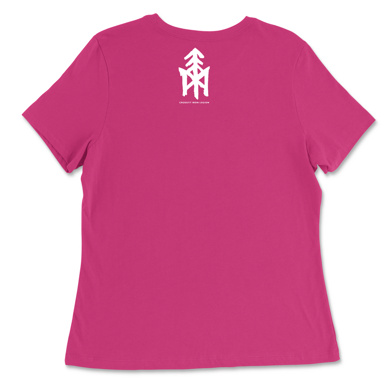CrossFit Iron Legion Stacked Womens - Relaxed Jersey T-Shirt