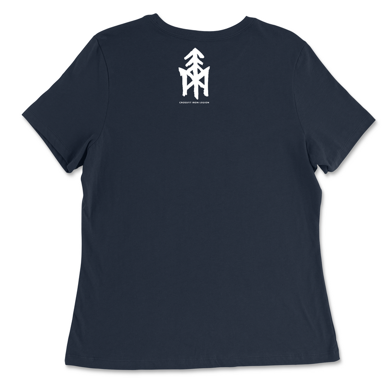 CrossFit Iron Legion Stacked Womens - Relaxed Jersey T-Shirt