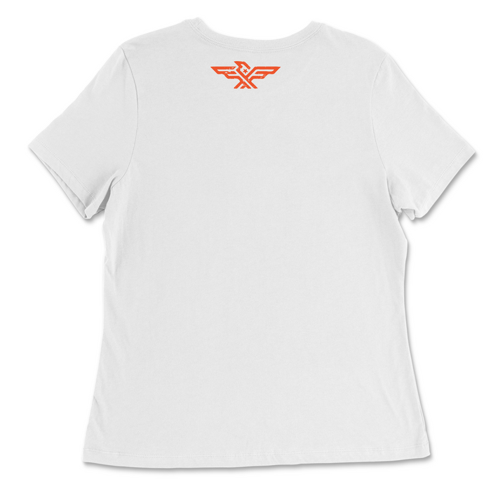 CrossFit Brigade Orange Womens - Relaxed Jersey T-Shirt