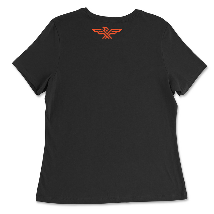 CrossFit Brigade Orange Womens - Relaxed Jersey T-Shirt