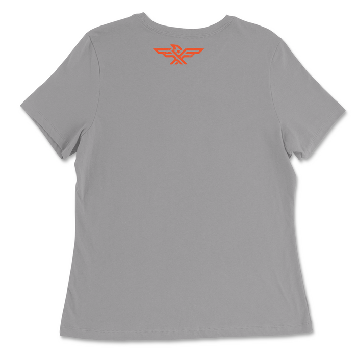 CrossFit Brigade Orange Womens - Relaxed Jersey T-Shirt