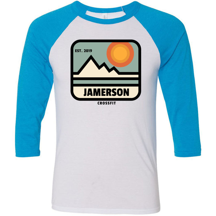 Jamerson CrossFit - 100 - Wilderness 12 - Men's Baseball T-Shirt