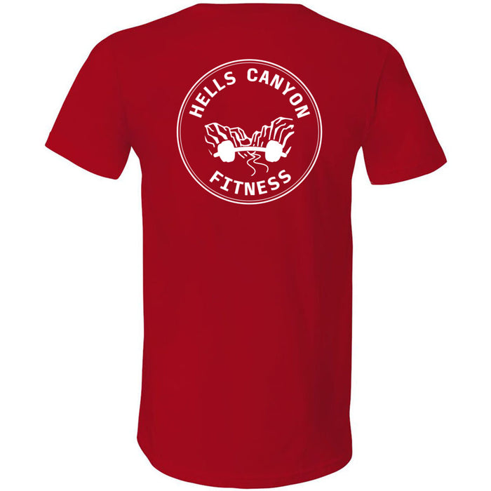 Hells Canyon CrossFit - 200 - One Color - Men's V-Neck T-Shirt