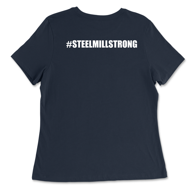 Steel Mill CrossFit Fleming Island Steel Womens - Relaxed Jersey T-Shirt