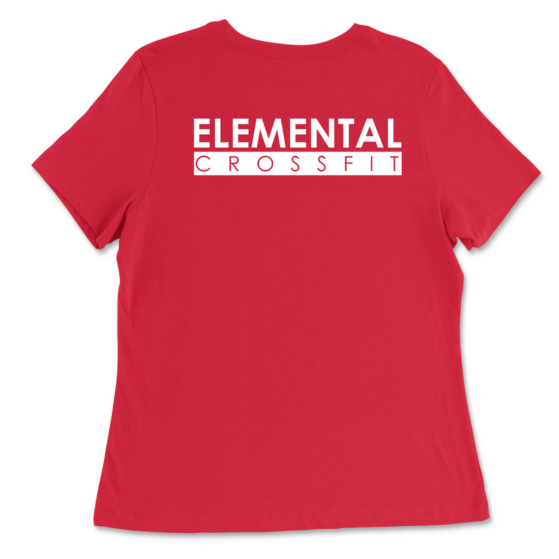 Elemental CrossFit Pocket One Color Womens - Relaxed Jersey T-Shirt