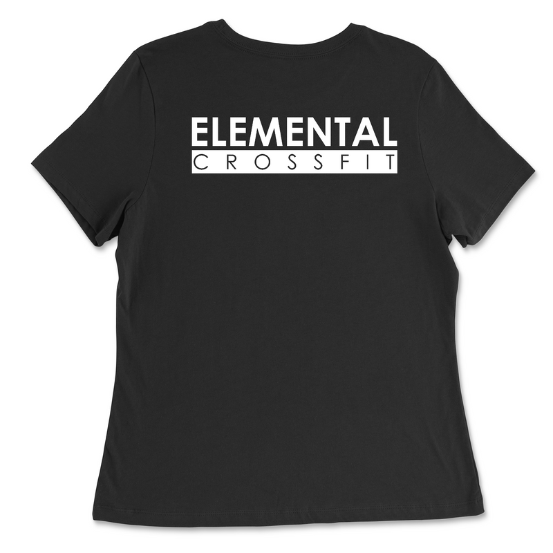 Elemental CrossFit Pocket One Color Womens - Relaxed Jersey T-Shirt