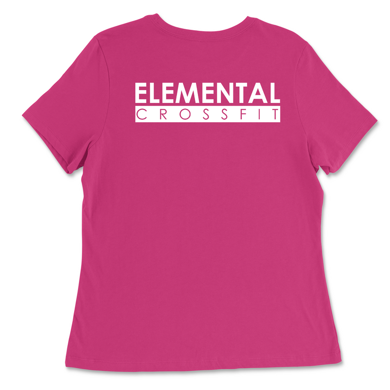 Elemental CrossFit Pocket One Color Womens - Relaxed Jersey T-Shirt