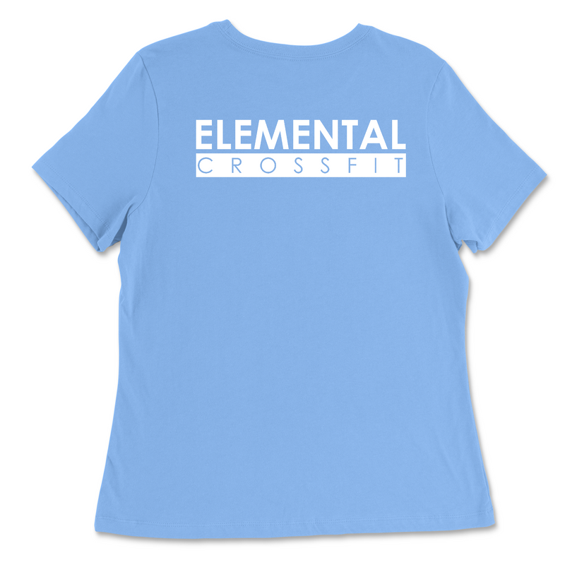 Elemental CrossFit Pocket One Color Womens - Relaxed Jersey T-Shirt
