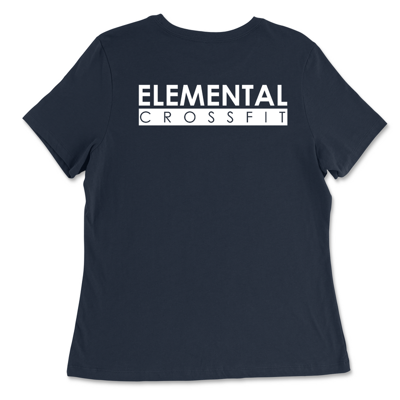 Elemental CrossFit Pocket One Color Womens - Relaxed Jersey T-Shirt