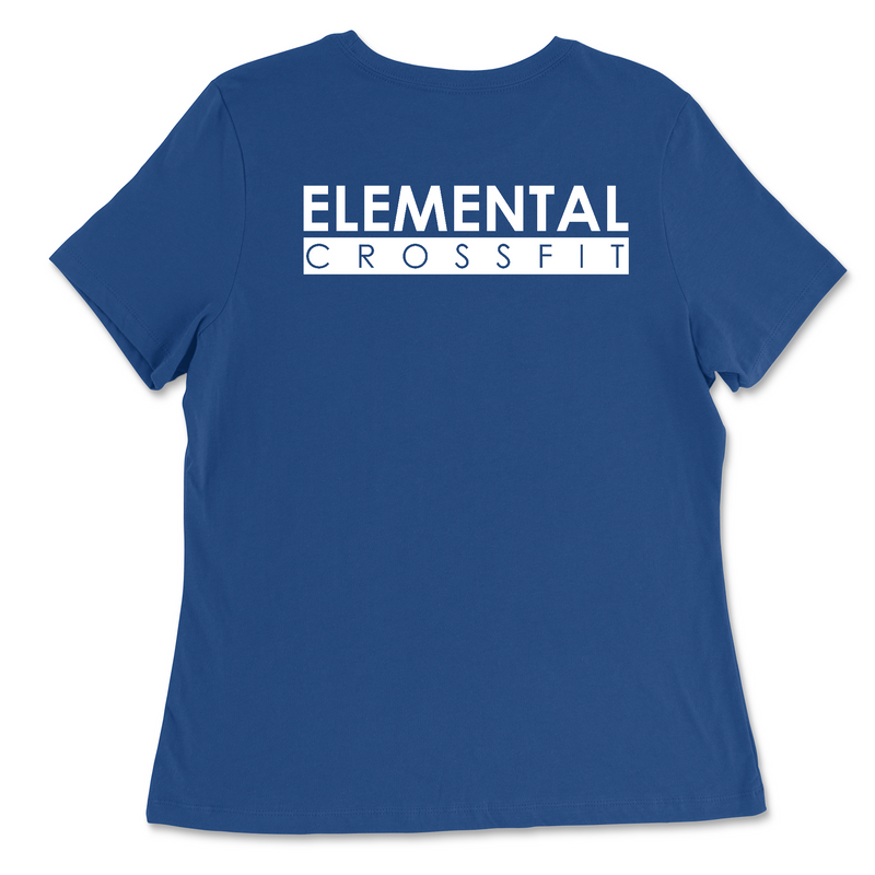 Elemental CrossFit Pocket One Color Womens - Relaxed Jersey T-Shirt
